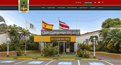Desktop Screenshot of clubcampestreespanol.com