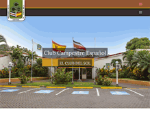 Tablet Screenshot of clubcampestreespanol.com
